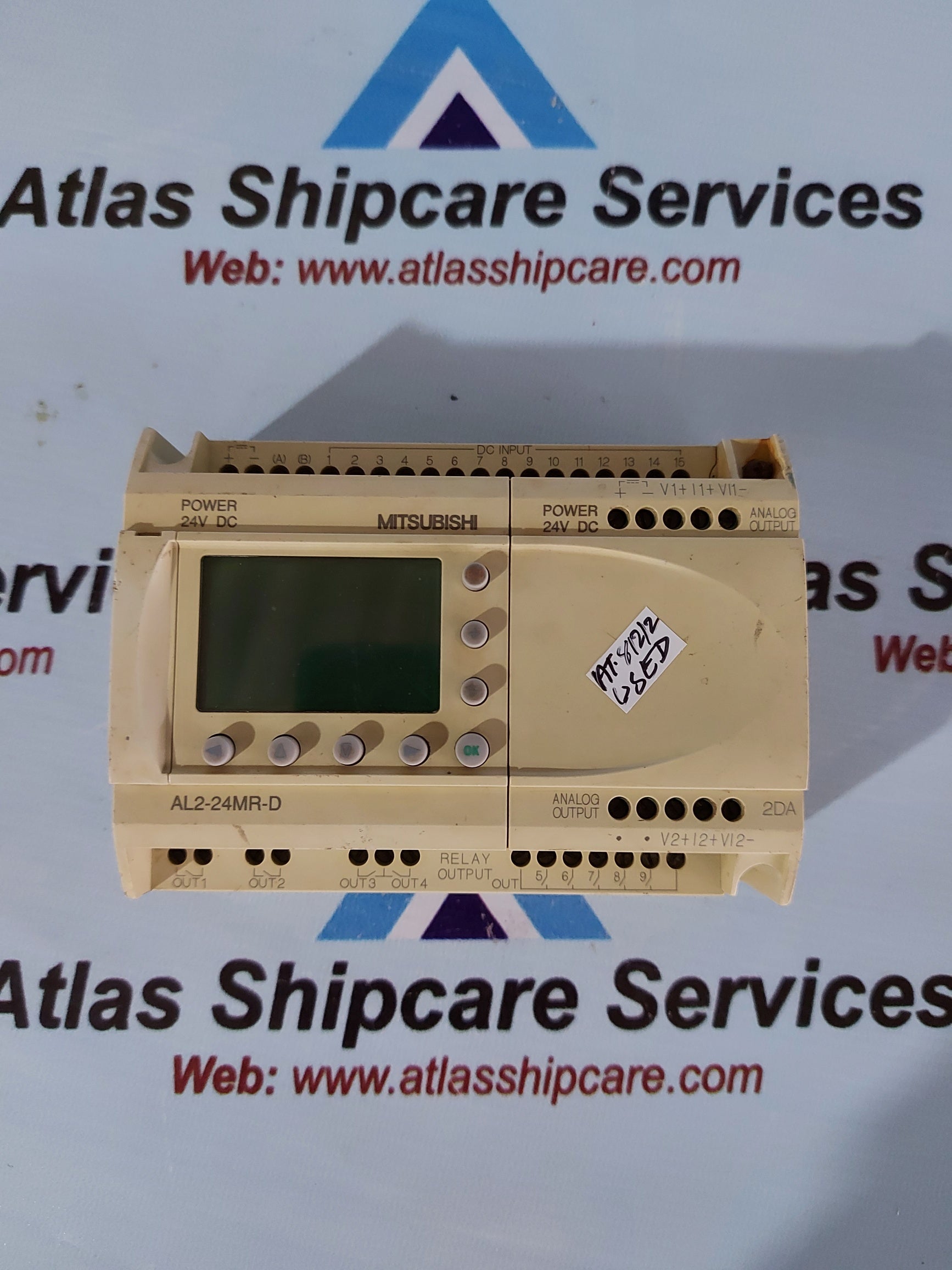 MITSUBISHI AL2-24MR-D ALPHA 2 SIMPLE APPLICATION CONTROLLER